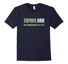 Mens Zombie Dad Shirt, Funny Cute Halloween Gift
