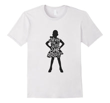 Nevertheless She Persisted T-Shirt Fearless Girl Tee Gray