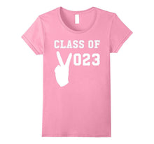 Class of 2023 Peace Sign - School Graduation T-Shirt