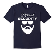 Mermaid Security Shirt Pool Party Halloween Dad Shirt
