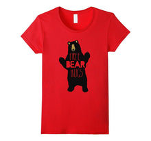 Free Bear Hugs T-Shirt Funny Bear Humor