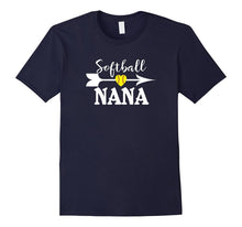 Softball Nana Tshirt Grandma Grandparents Gift Idea