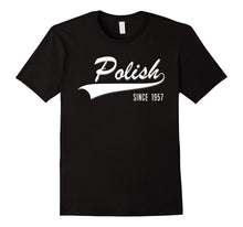 60th Birthday Gift Shirt Polish Since 1957 60 Years Old Tee