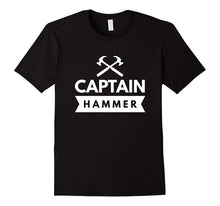Captain Hammer Carpenters Woodworkers Funny Gift T-Shirt