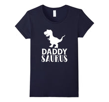Daddy Saurus T-Shirt Matching Dinosaur Family Gifts for Dad