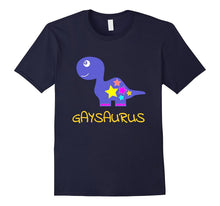 "Gaysaurus" Funny Gay Dinosaur LGBT Pride Support Pun Shirt