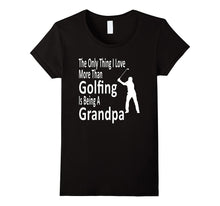 Funny Golf Shirt for Grandpa Novelty Father's Day Gift Tee