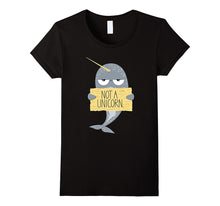 "Not a Unicorn" Cute Funny Narwhal Graphic T-Shirt