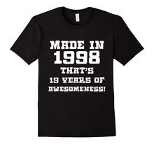 T-Shirt for 19 Year Old Boys & Girls 19th Birthday Gift Tees