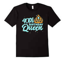 40th Birthday Queen T Shirt Celebration Party Forty