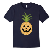 Funny Hipster Pineapple Jack-O' Lantern Halloween Shirt