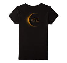 Back Print Total Solar Eclipse Celestial Circle Shirt