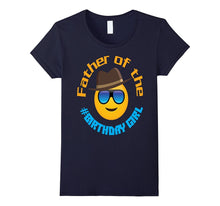 Father of the Birthday Girl Emoji T-Shirt Gift Dad Party