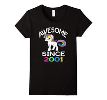 16th Birthday Shirt 16 Years of Being Awesome Unicorns