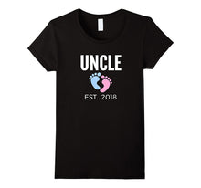 Men's Uncle Est. 2018 Tshirt - New Uncle Gift Tee Shirt