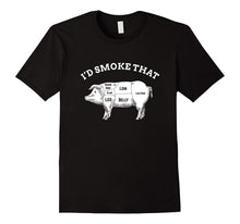 I'd Smoke That Pig Shirt - Perfect Gift Tee for Father's Day