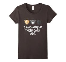 I Was Normal Three Cats Ago Tee Shirt Purrr Funny Crazy