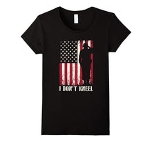 I Don't Kneel T-Shirt - American Flag T-Shirt