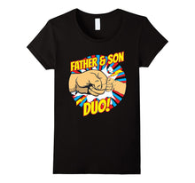 Fathers Day Shirt Father Son Duo Superhero TShirt Tee