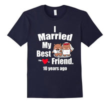 10th Wedding Anniversary T-Shirt Best Friend Couple Shirt