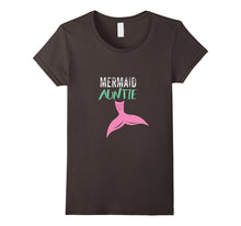 Aunt Mermaid Shirt Funny Auntie Tee Gift