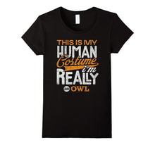 Owl Halloween Costume Shirt Funny Party Gifts Tee