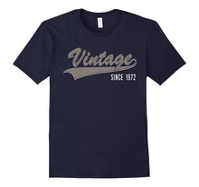45th Birthday Gift Shirt Vintage Since 1972 45 Year Old Tee