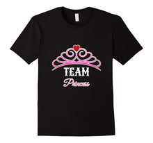 Team Princess Girl Pink Tee T Shirt for Gender Reveal Party