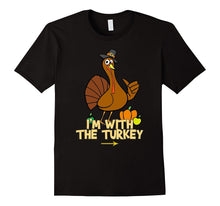 I'm With the Turkey Funny Halloween Matching T-Shirt