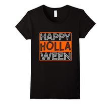 Happy Holla Ween Fall Tee Shirt for Autumn Kids and Adults