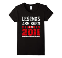 6 Years Old 6th Birthday B-Day Gift Legends 2011 T Shirt