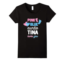 Aunt Tina Baby Shower Reveal Shirts Gender Reveal Tshirt
