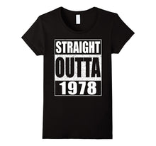Straight Outta 1978 T-Shirt Funny 39th Birthday Gift Shirt