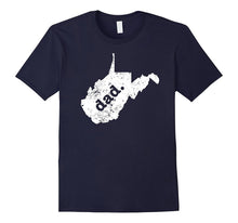 Mens Best Dad Shirt West Virginia T Shirt Funny T Shirt for Dad