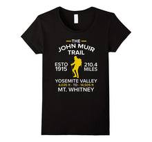 The JOHN MUIR TRAIL T-Shirt Yosemite to Mt.Whitney