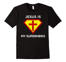 Jesus Is My Superhero Christian Fun Religious T Shirt