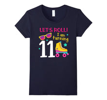 Let's Roll I'm Turning 11 T-Shirt Roller Skating Birthday