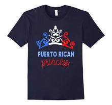 Puerto Rican Princess Tiara National Flag T-Shirt