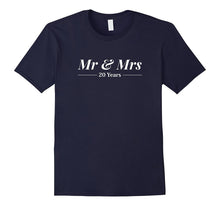 20th Wedding Anniversary Tshirt Cute Couples Men Womens Gift