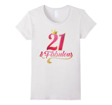 21st Birthday Queen Fabulous 21 Years Old T-Shirt