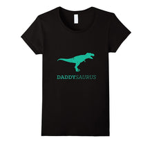 Daddysaurus Dinosaur Dad Cool Fathers T-Shirt