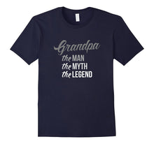 2017 Grandpa the Man Myth Legend Shirt Papa Father Grand Dad