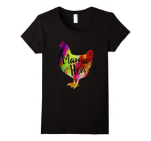 Mama Hen Shirt Farmer Colorful Chicken Pet Mother Tshirt