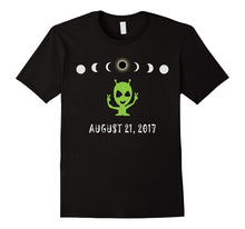 Solar Eclipse Alien Peace Sign August 21, 2017 T Shirt