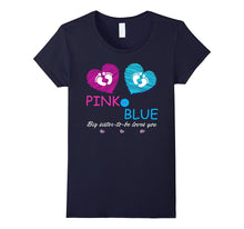 Pink or Blue: Baby Shower Gender Reveal Shirt for Big Sister