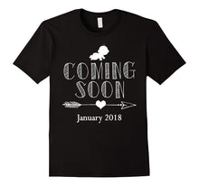 Baby Coming Soon in January 2018 Tshirt Funny Gift