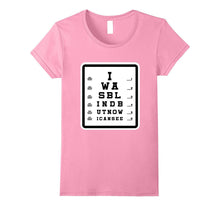 I Was Blind but Now I Can See Funny Christian Bible T Shirt
