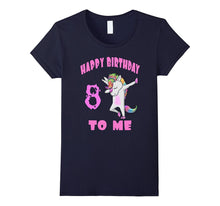 Happy Birthday to Me Eighth Unicorn Dab Tshirt