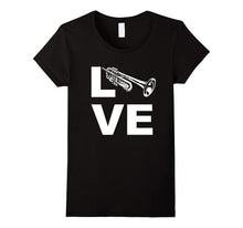 LOVE Trumpet Player Music Concert Marching Band T-Shirt