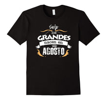 Solo Los Grandes Agosto Spanish Espanol Cool Modern Tshirt